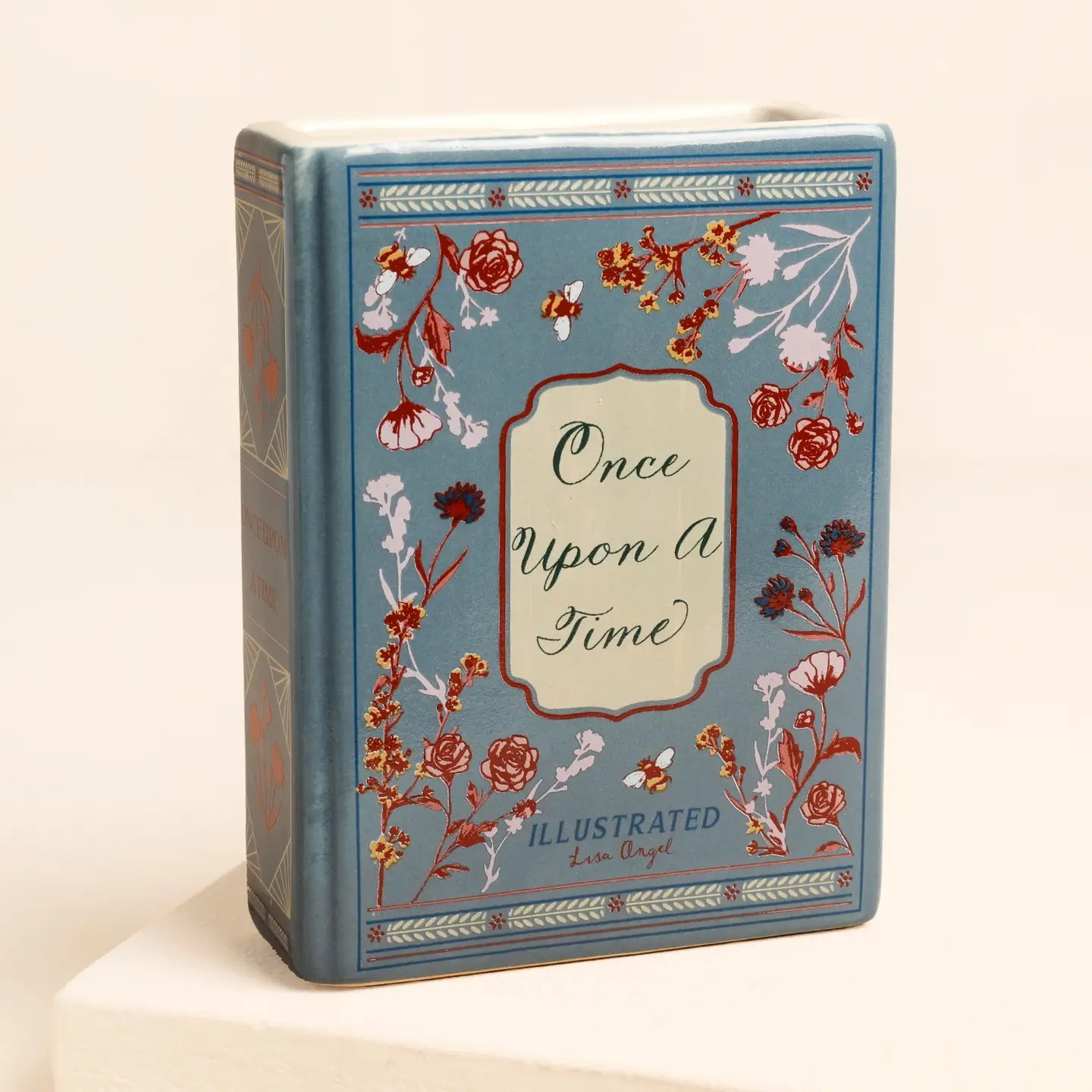 Once Upon A Time Mini Ceramic Book Vase