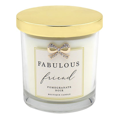 Fabulous Friend, Pomegranate Noir, Soy Wax Candle