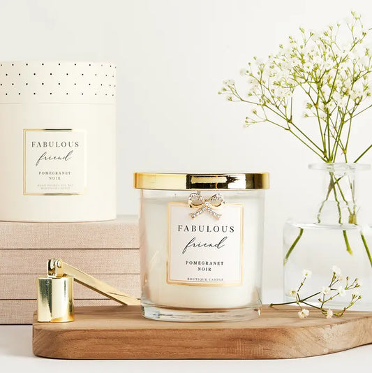 Fabulous Friend, Pomegranate Noir, Soy Wax Candle