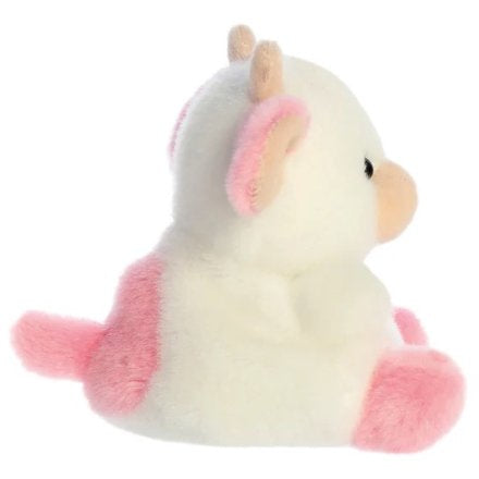 Belle Strawberry Cow Palm Pal , 5in