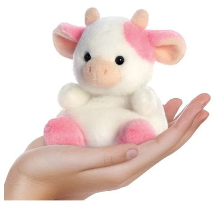Belle Strawberry Cow Palm Pal , 5in