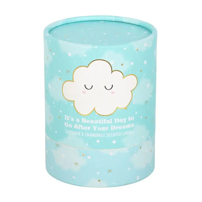 Cloud Print Lavender & Chamomile Candle