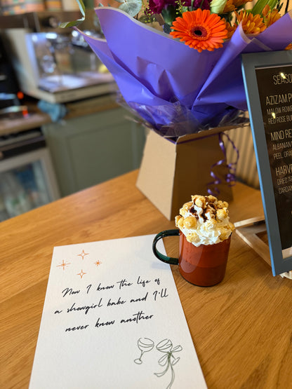 “Life of a showgirl” Taylor Swift print