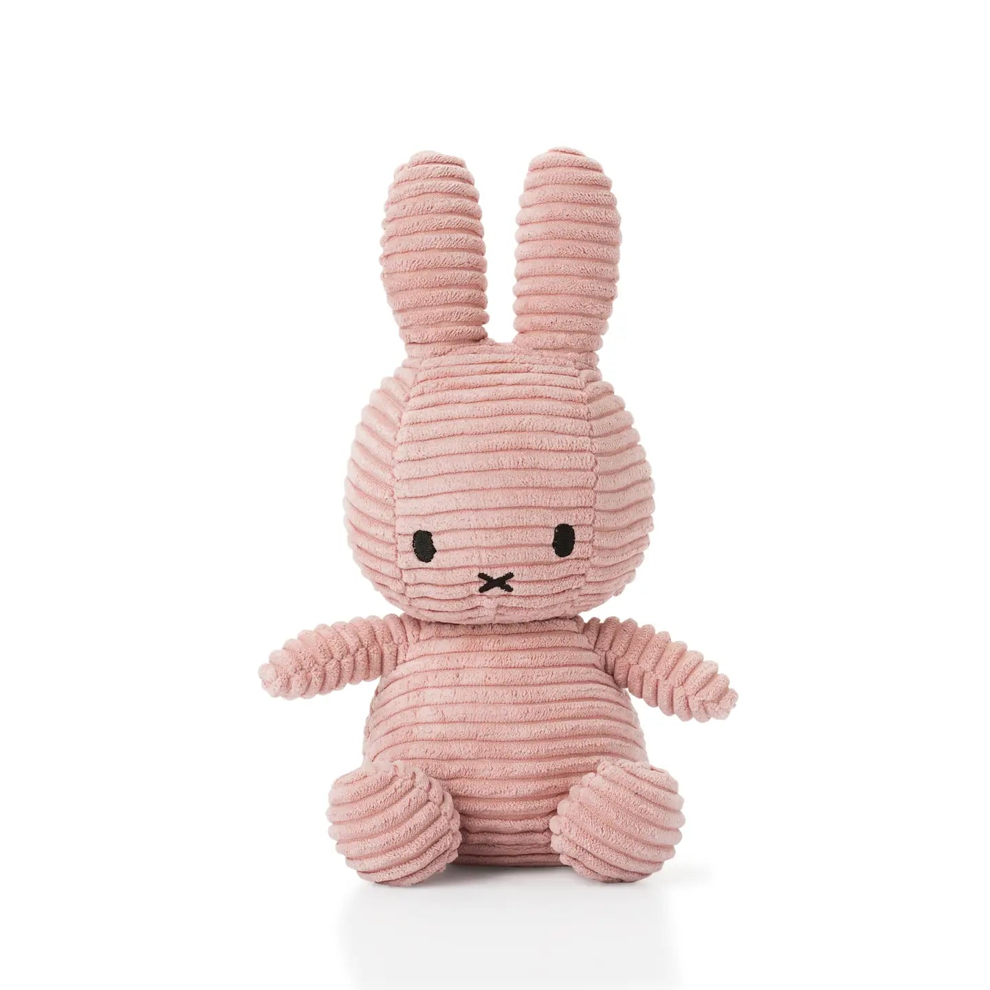 Mint green, pink and Buttercream Corduroy Miffy plush toy - 23 cms