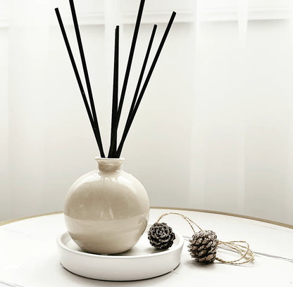 White Ceramic Display Plate