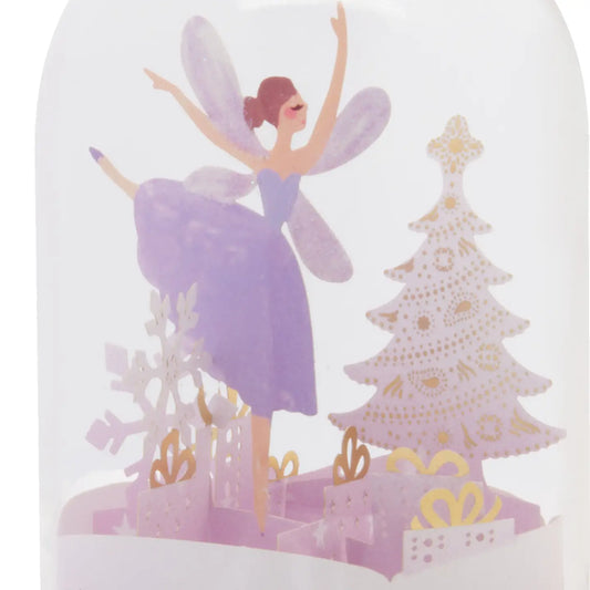 Signature Hanging Ornament - Glass Cloche Dancing Fairy