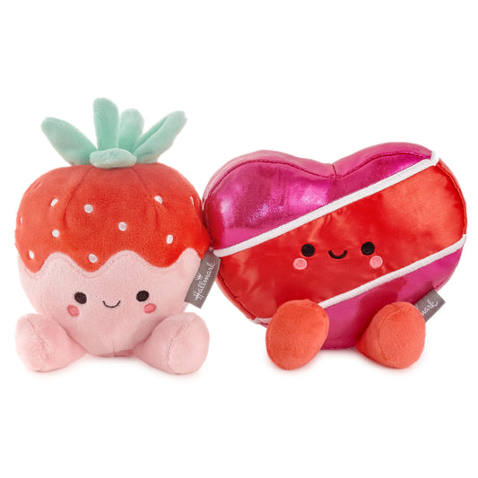 Better Together Strawberry & Chocolate Magnetic Soft Toy Pair