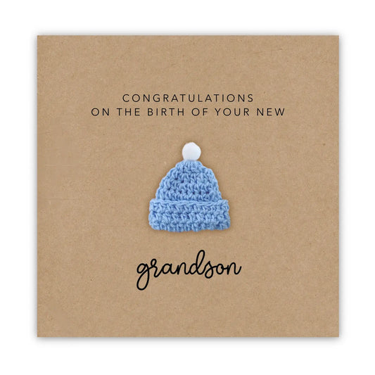 Congratulations Card For A Grandparent, Card For A New Grand