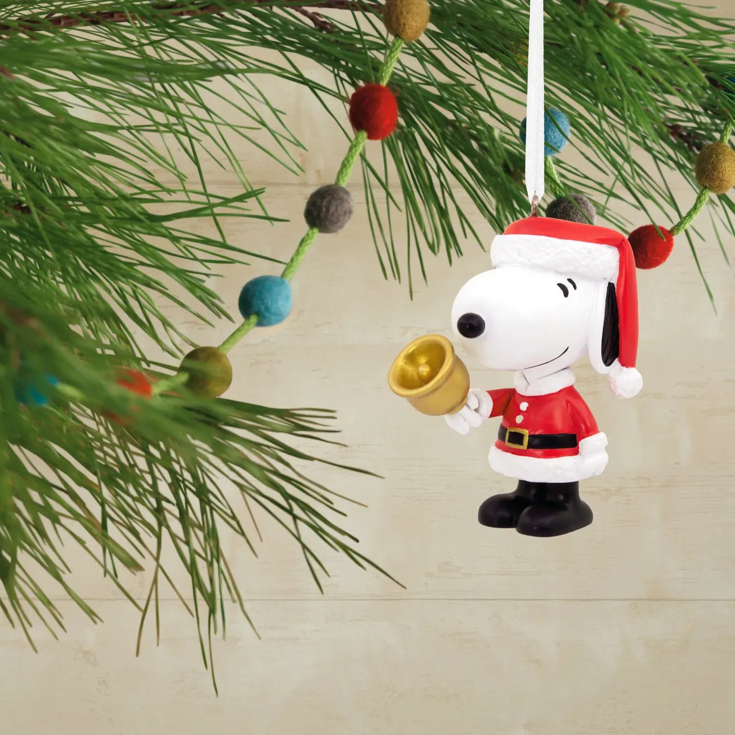 Collectable Peanuts™ Christmas - Santa Snoopy Ornament