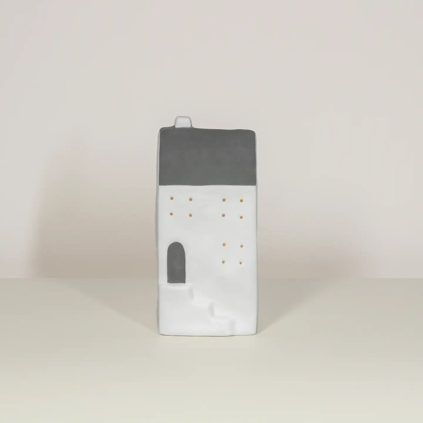 Large white and grey LED L Glow house