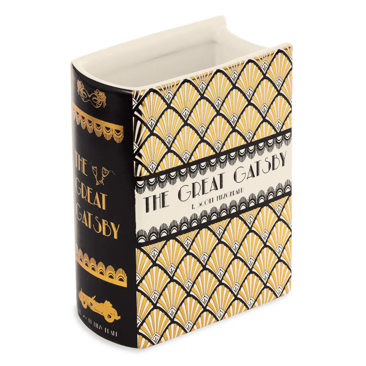 The Great Gatsby book vase - book lover gift