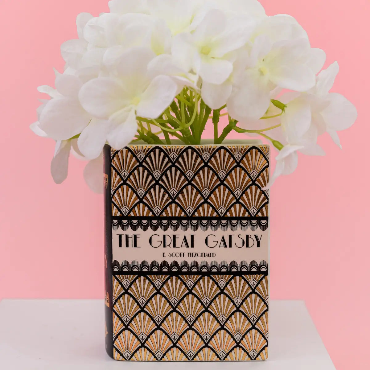 The Great Gatsby book vase - book lover gift