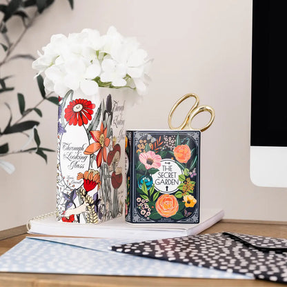 The Secret Garden book vase - book lover gift