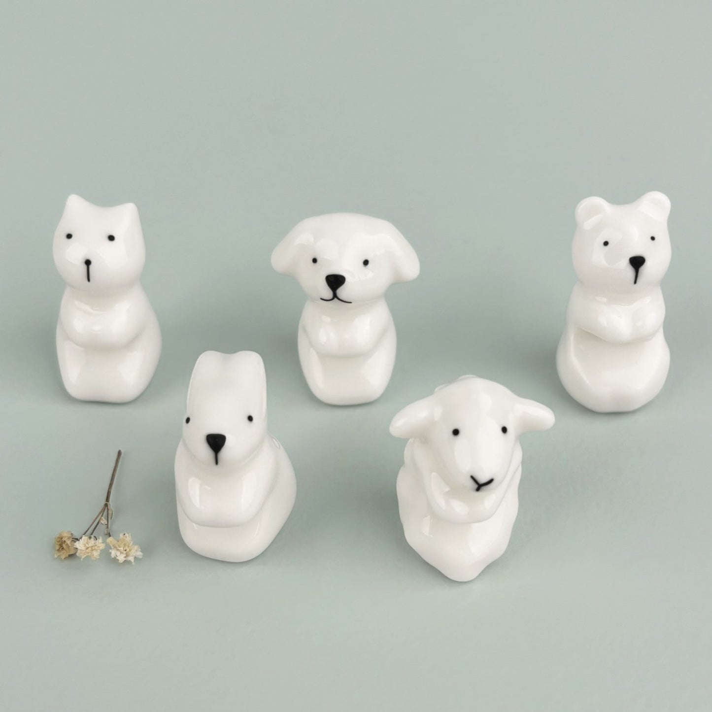 East of India Porcelain bowl charm-Bear