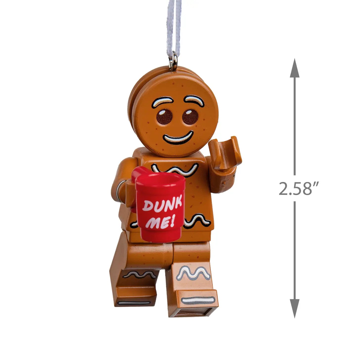 Lego® Keepsake Christmas - Gingerbread Man Ornament