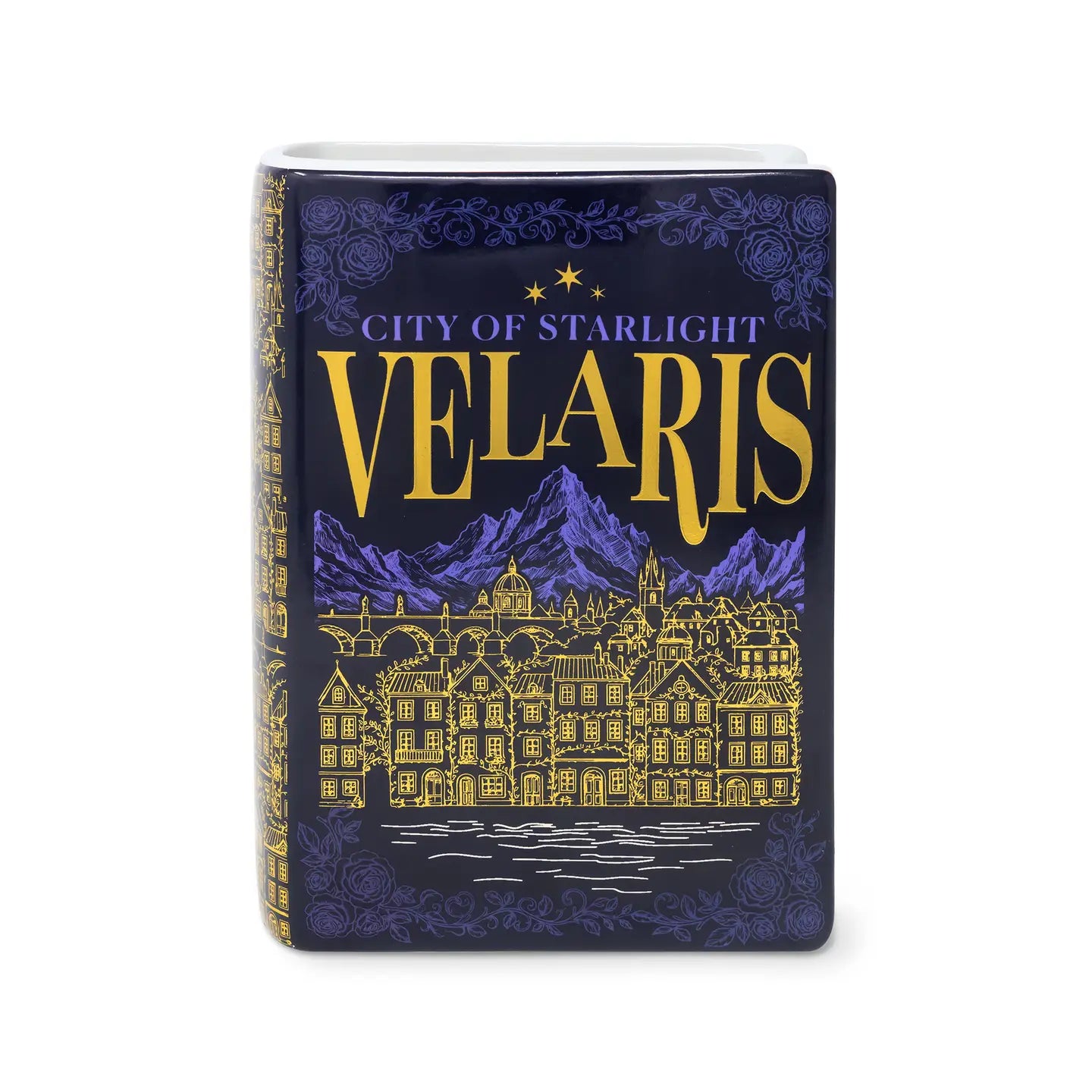 Night Court - Velaris - ACOTAR by Sarah J Maas ceramic book vase