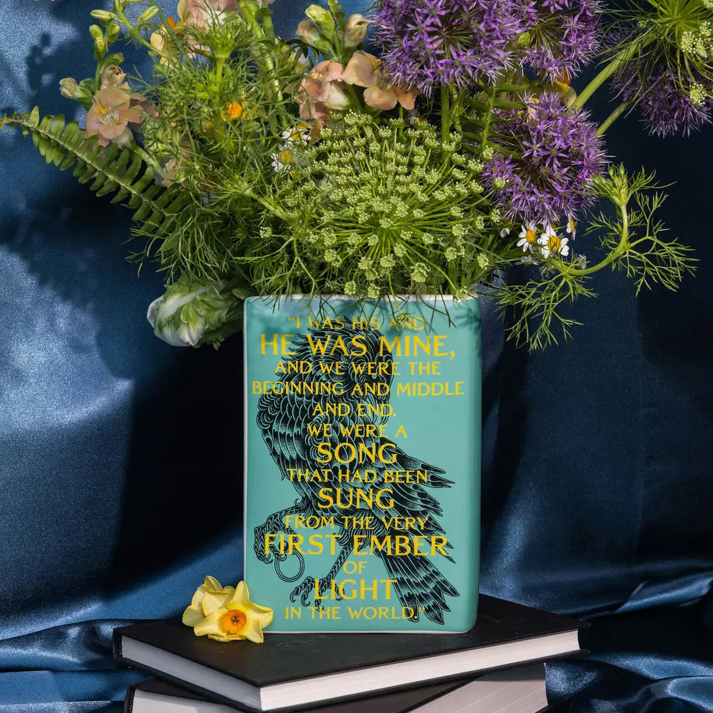 A Court of Mist and Fury By Sarah J Maas licences Ceramic Book Vase