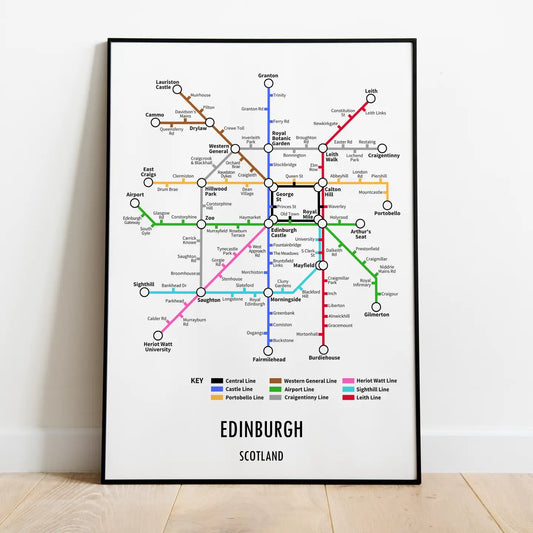 Underground Style Transport Print