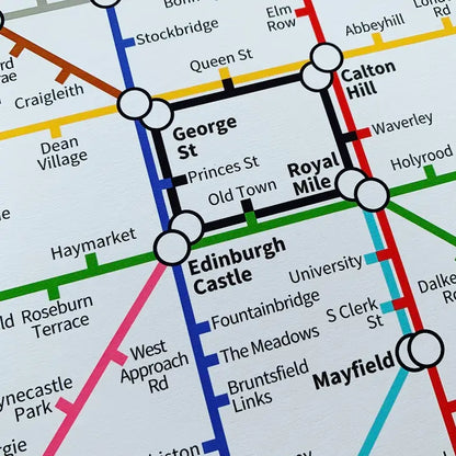 Underground Style Transport Print