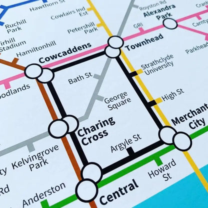 Underground Style Transport Print