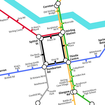 Underground Style Transport Print