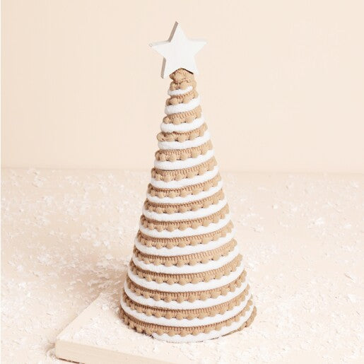 Small or large Gingerbread Christmas Tree Ornament