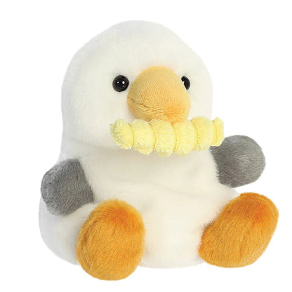 Palm Pals Buoy Seagull with Fry Plush Toy