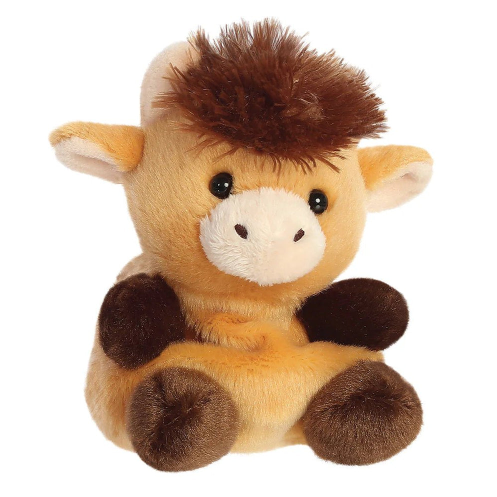 Palm Pals Hubert Highland Cow Plush Toy