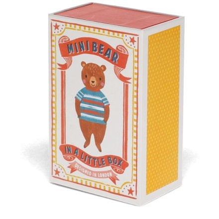 Brown Bedtime Bear in a Box, 14cm