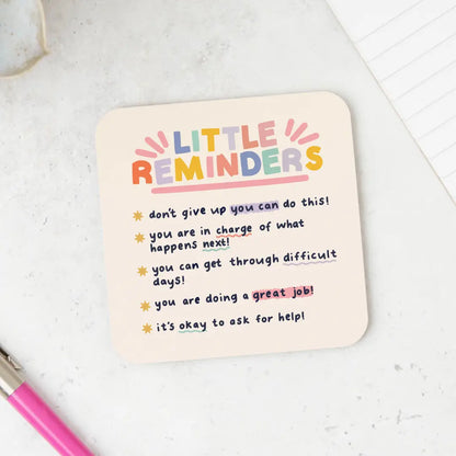 Little Reminders Coaster