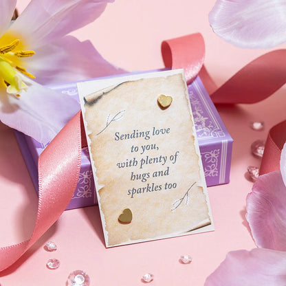 Sending Love | Unique Gold Heart Stud Earrings