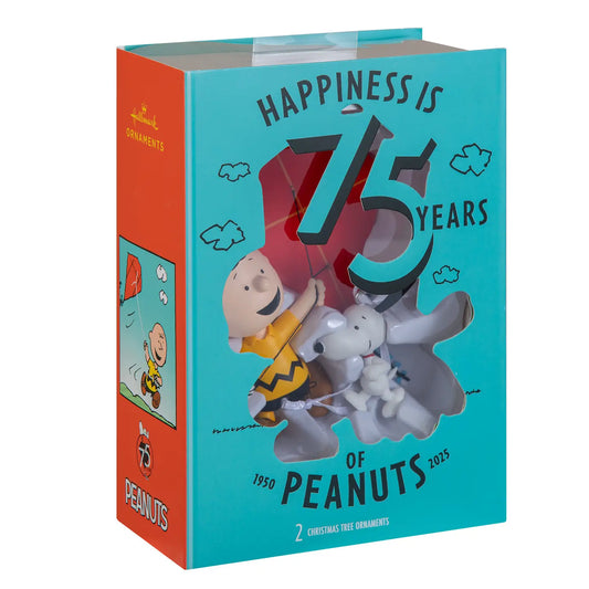 Peanuts™ Ornament Charlie Brown, Snoopy & Woodstock Comic