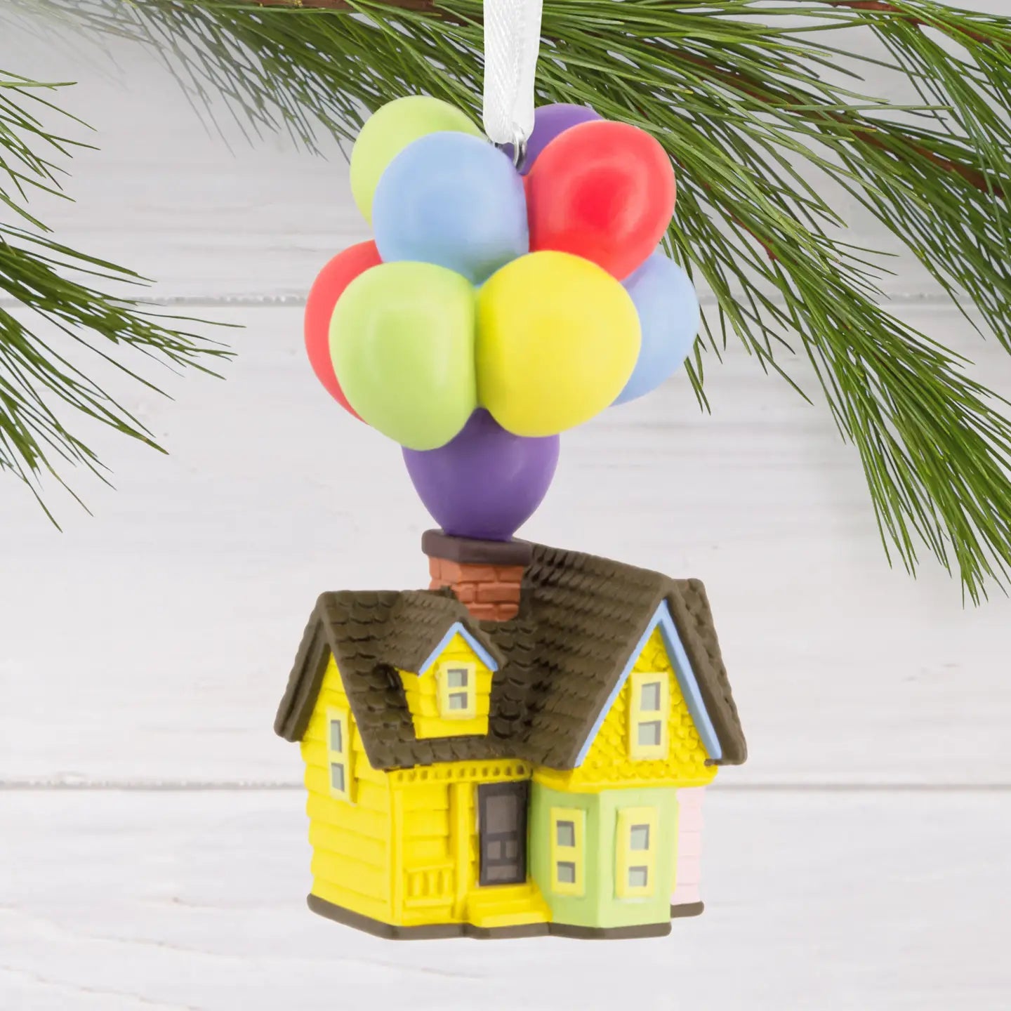 Disney Hanging Ornament - Up House with Balloons Design