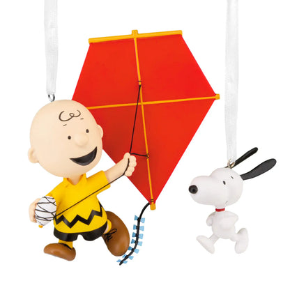 Peanuts™ Ornament Charlie Brown, Snoopy & Woodstock Comic