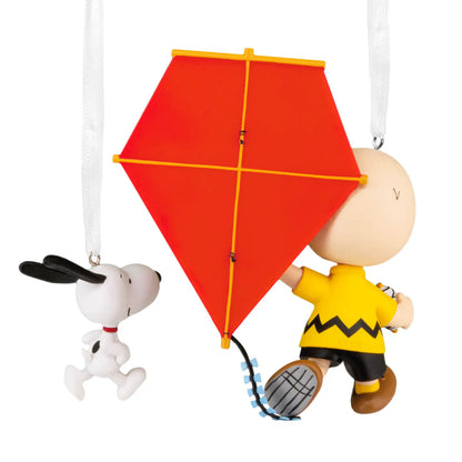 Peanuts™ Ornament Charlie Brown, Snoopy & Woodstock Comic
