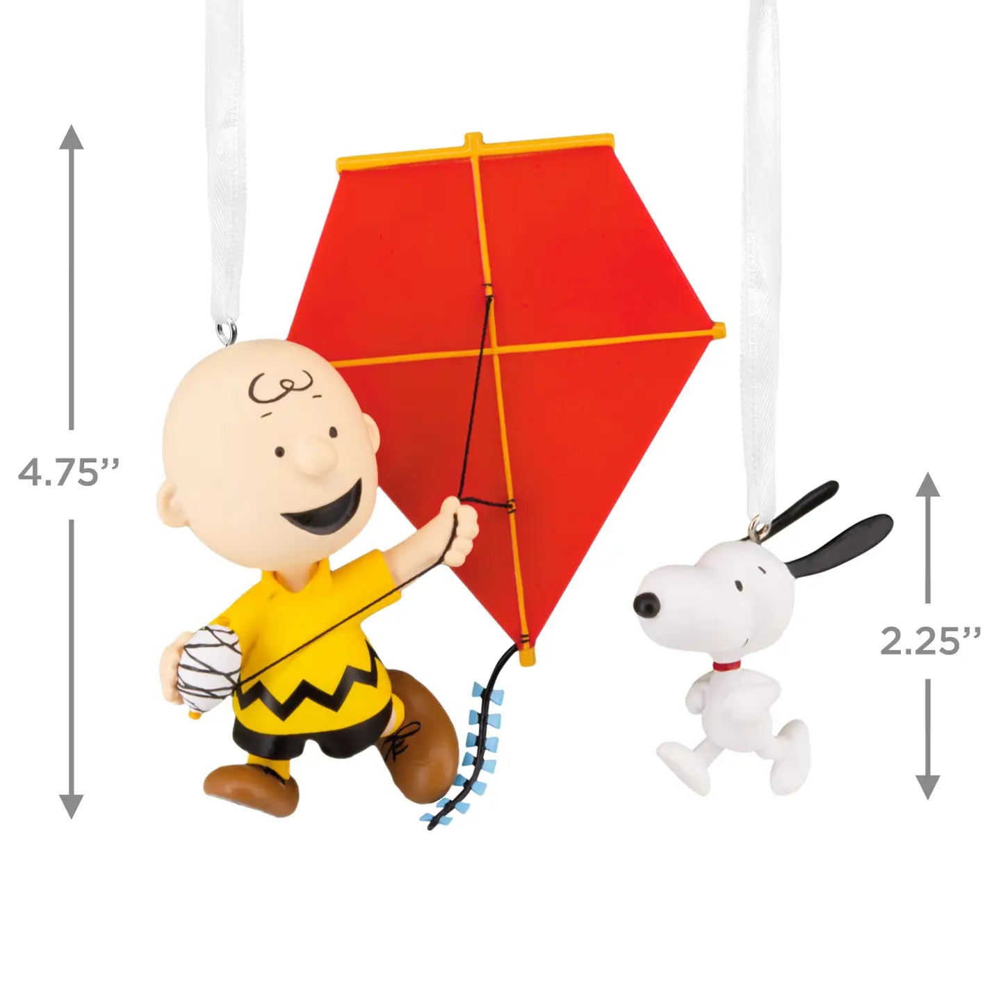 Peanuts™ Ornament Charlie Brown, Snoopy & Woodstock Comic