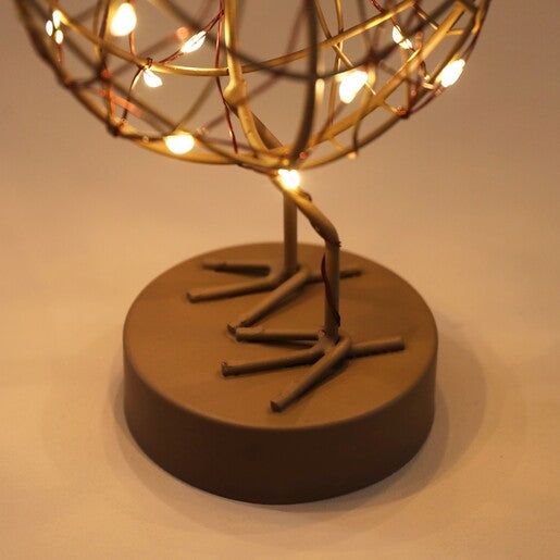 LED Table Robins by Lightstyle London. Gold, Bronze and White Available