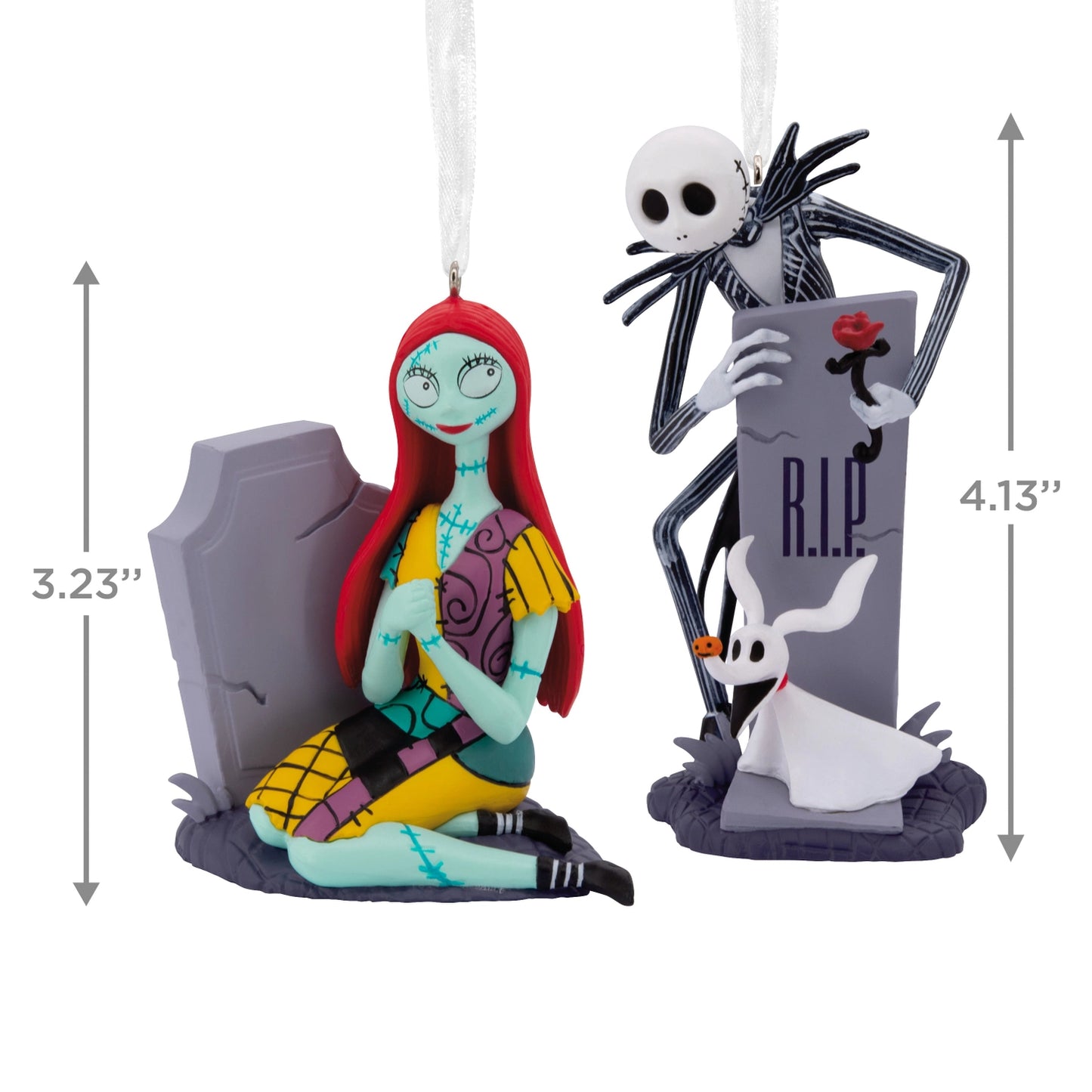 Disney the Nightmare Before Christmas Ornaments Set of 2