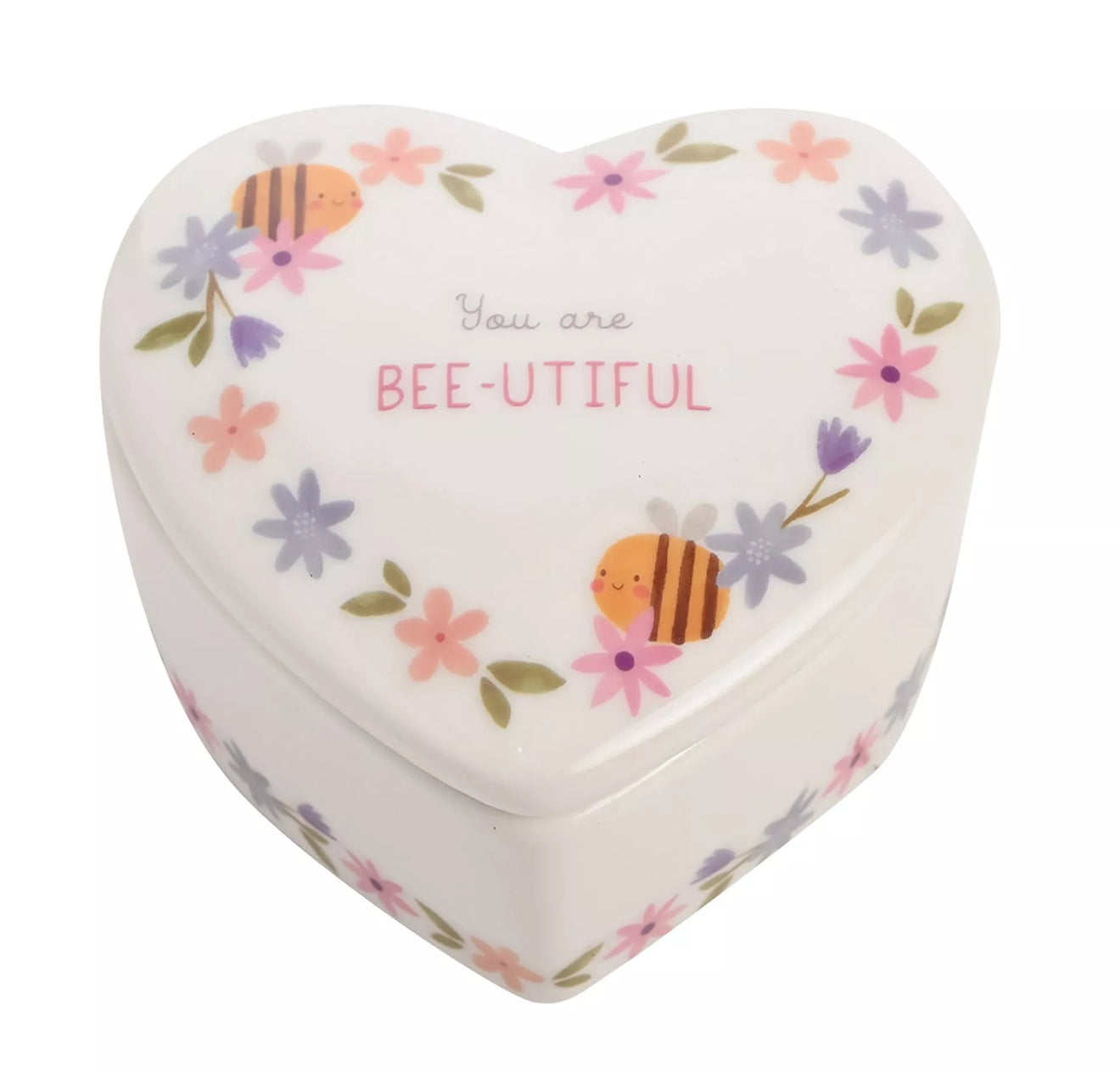 LOVE LIFE CERAMIC TRINKET BOX - FRIENDS