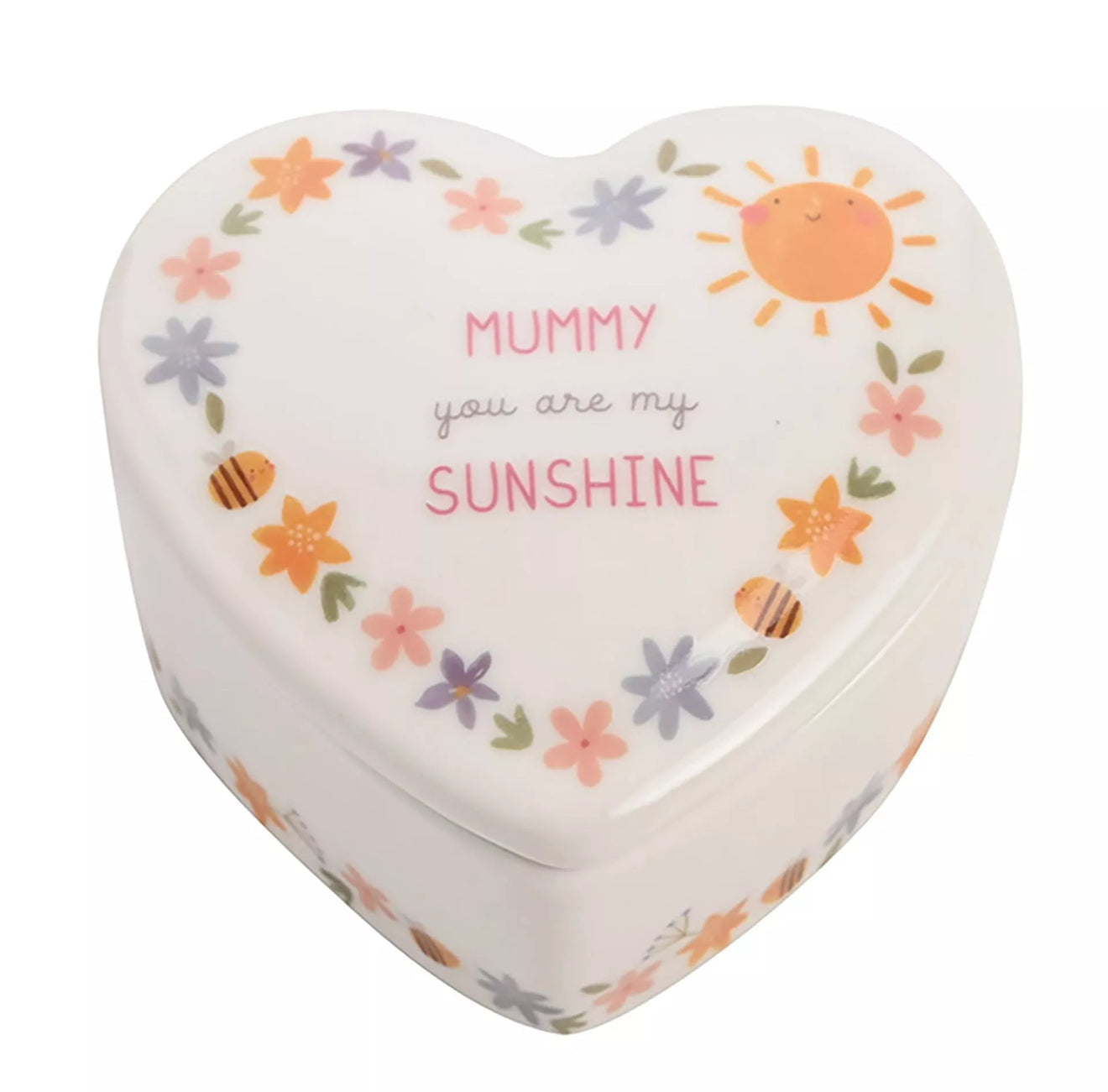 LOVE LIFE CERAMIC TRINKET BOX - Mum or Mummy