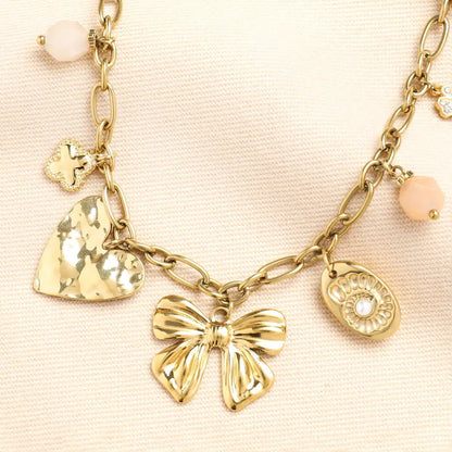 Chunky Oversized Charm Necklace