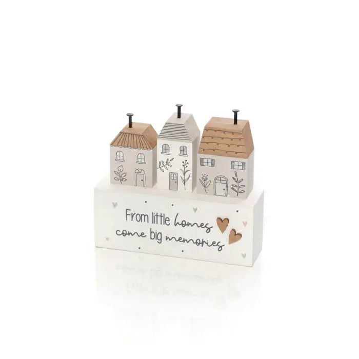 Gracefully Gifted Wood Triple House Block From Little Homes Come Big Memories