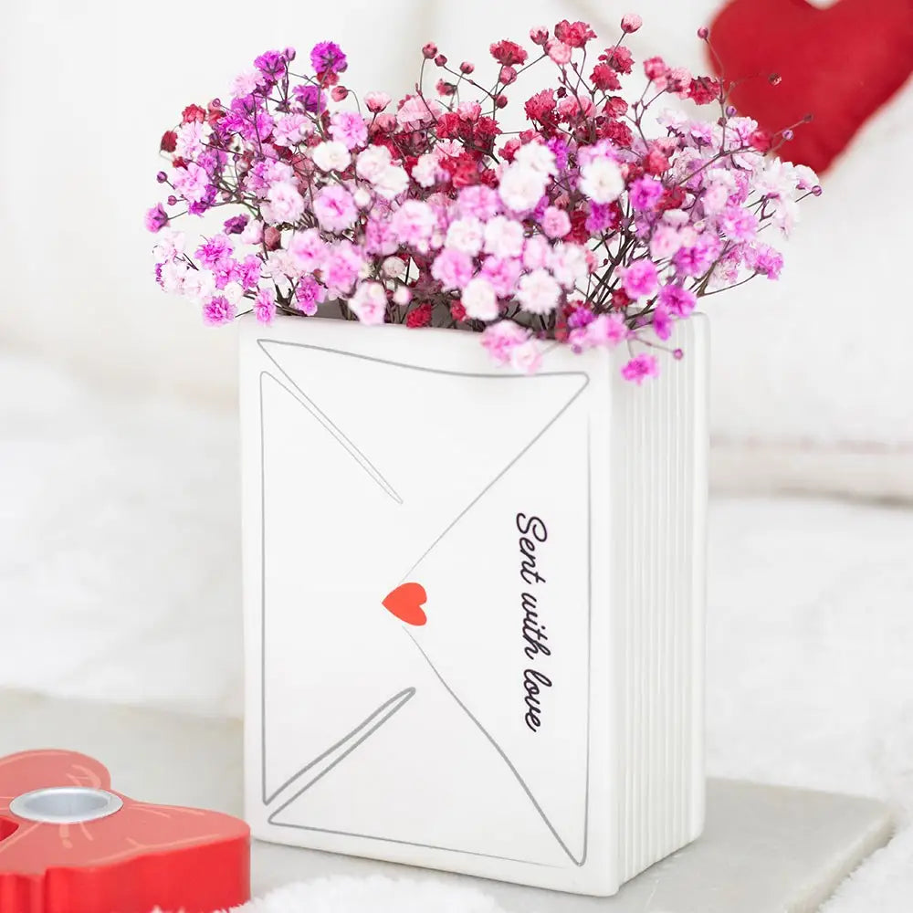 Love Letter book vase