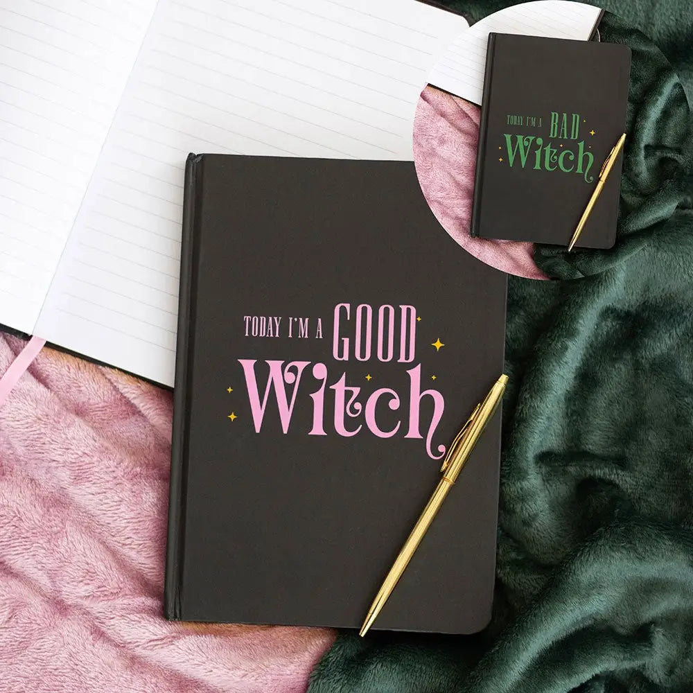 Good Witch, Bad Witch A5 Reversible Notebook