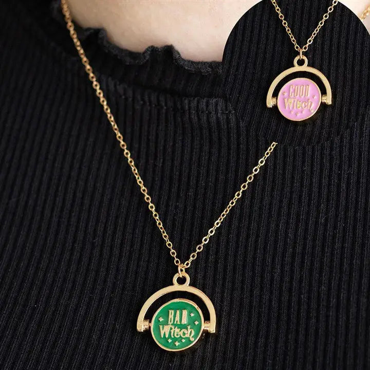 Which Witch Are You? Spinning Necklace
