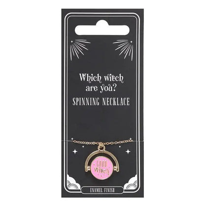 Which Witch Are You? Spinning Necklace
