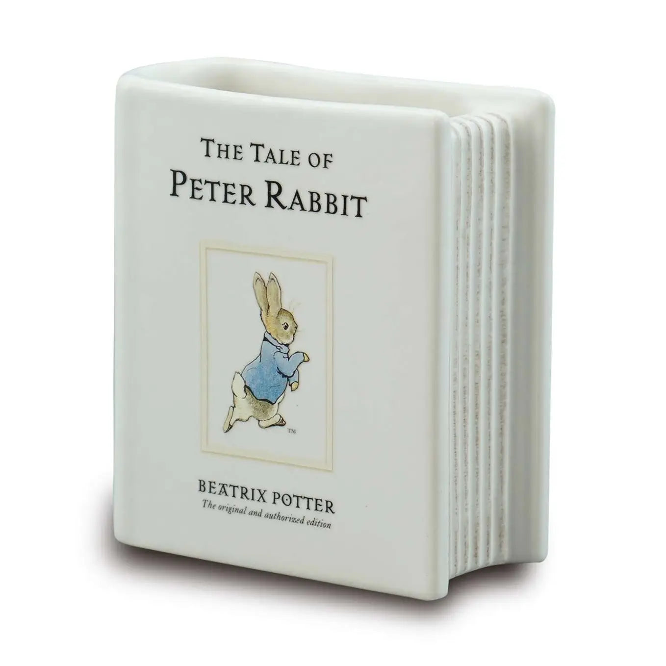 Small Book Pot Ceramic (10cm) - - Peter Rabbit
