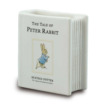Small Book Pot Ceramic (10cm) - - Peter Rabbit