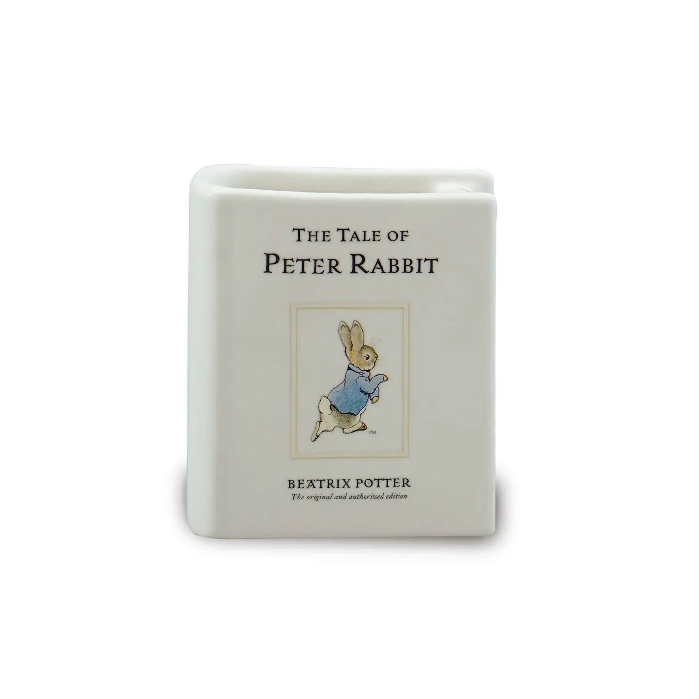 Small Book Pot Ceramic (10cm) - - Peter Rabbit