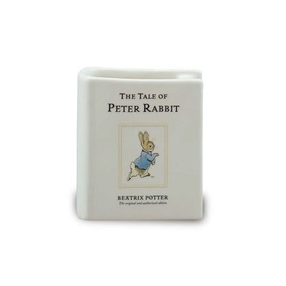 Small Book Pot Ceramic (10cm) - - Peter Rabbit